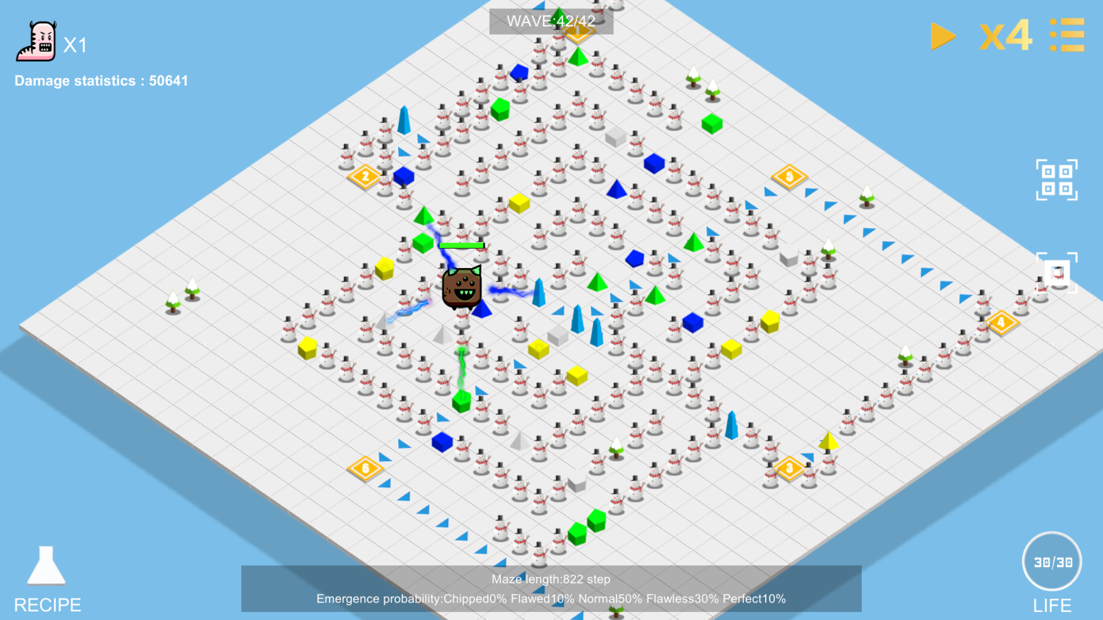 宝石防御 Game Screenshot