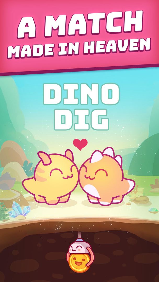 Screenshot of Dino Dig - Grab & Collect