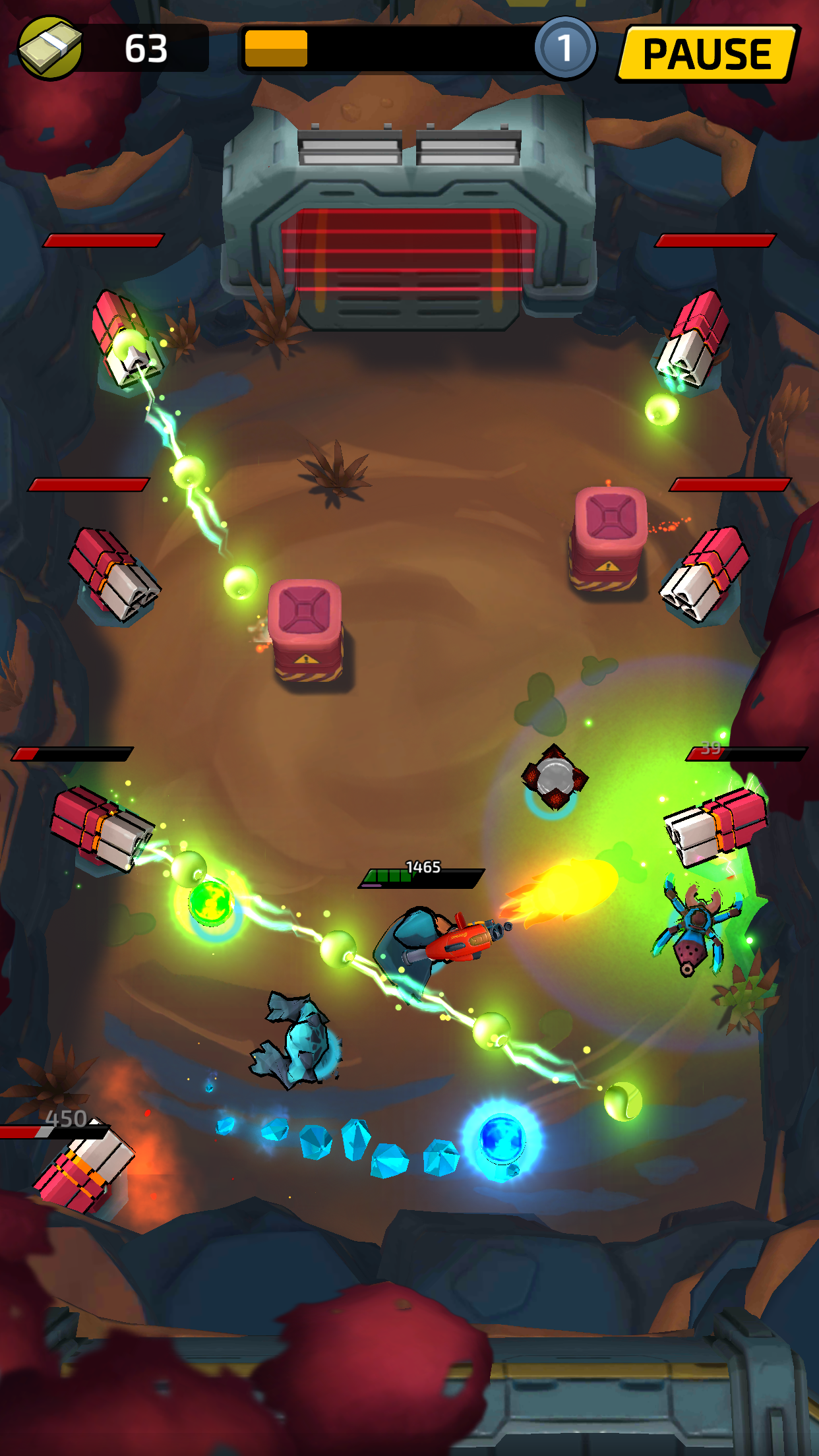 Impossible Space: A Space Hero Game Screenshot