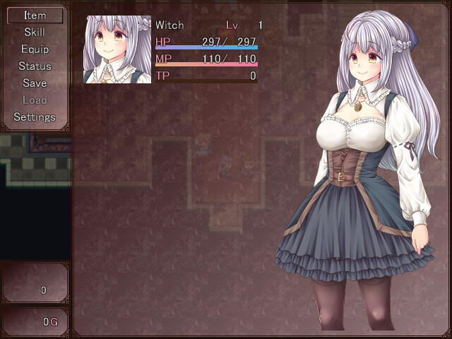 The Maiden, the Butler, and the Witch screenshot game