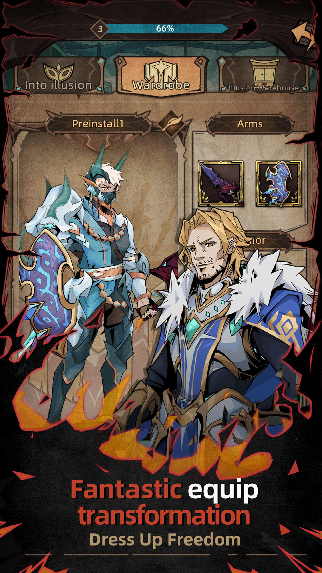 Legend of hunters Game Screenshot