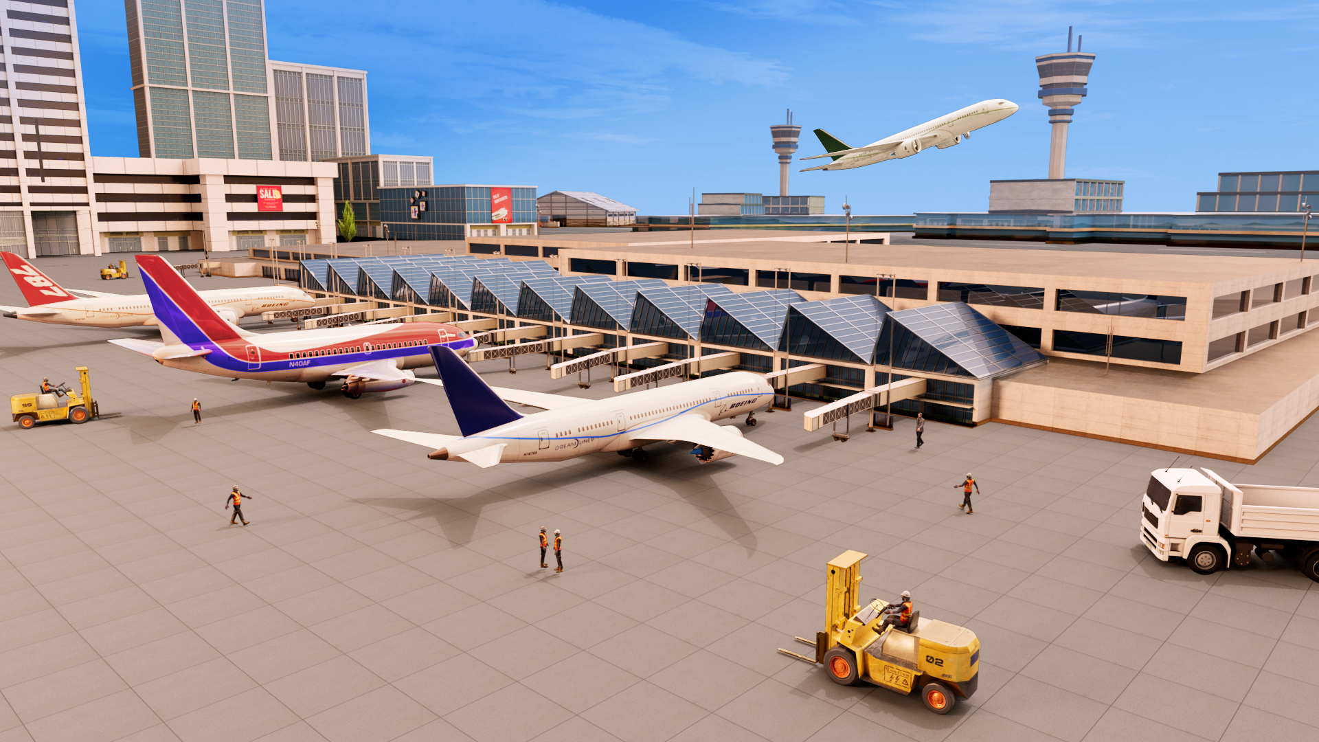 Airplane Game Flight Simulator Game Screenshot