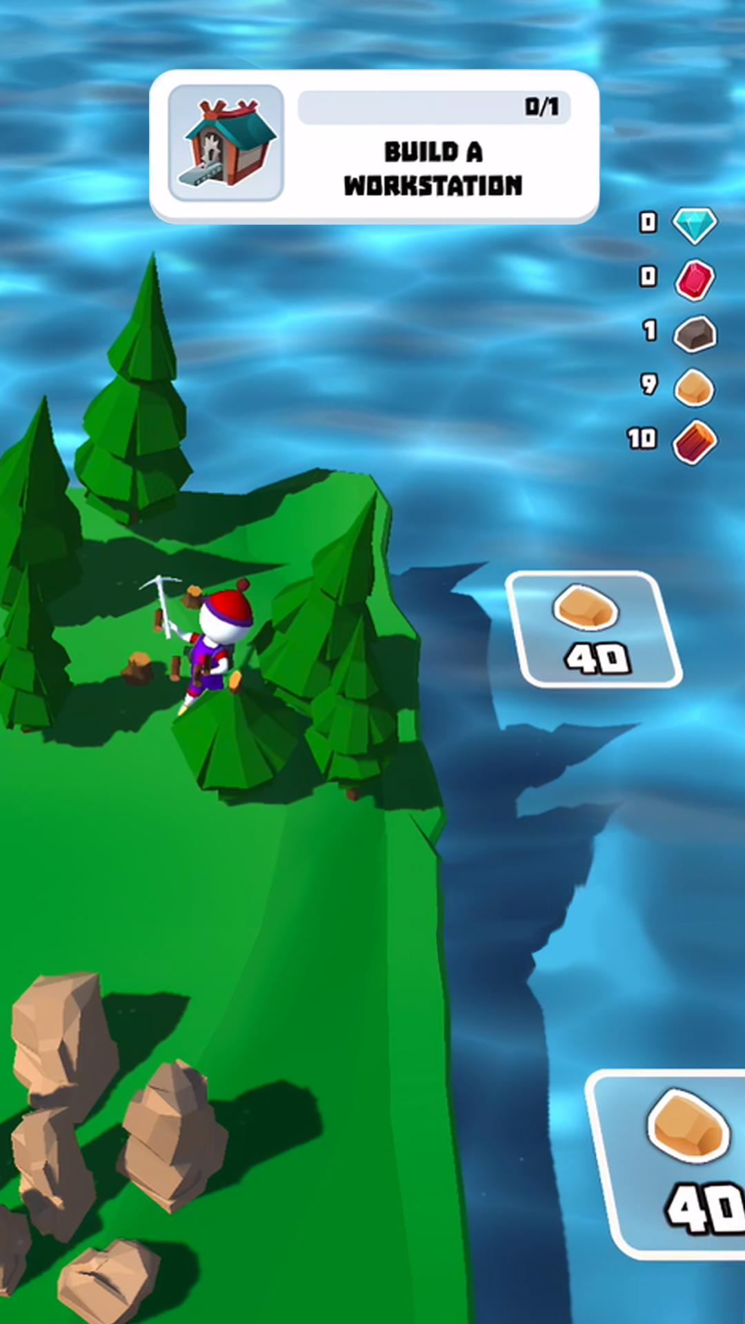 Climb the mountain 게임 스크린샷