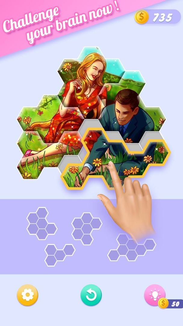 Block Jigsaw - Free Hexa Puzzl ภาพหน้าจอเกม