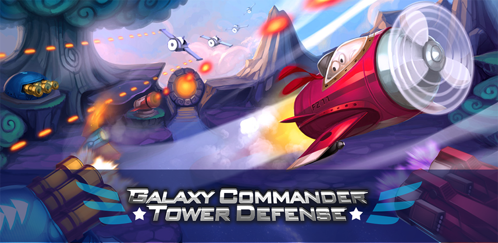 Banner of Défense de la tour Galaxy Commander 1.2.1
