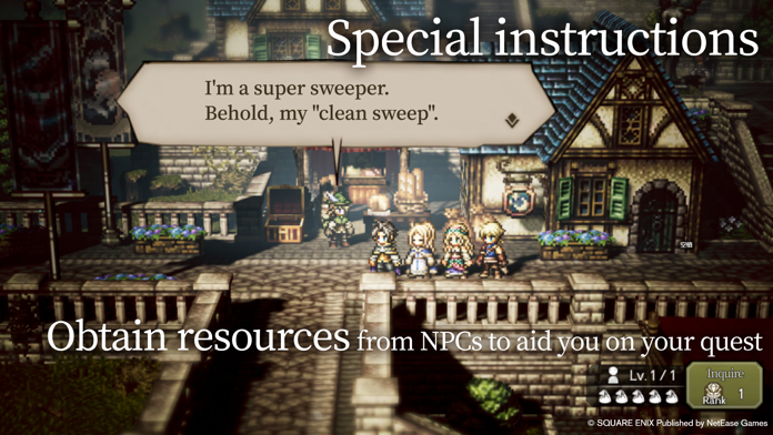 OCTOPATH TRAVELER: CotC para Android - Download