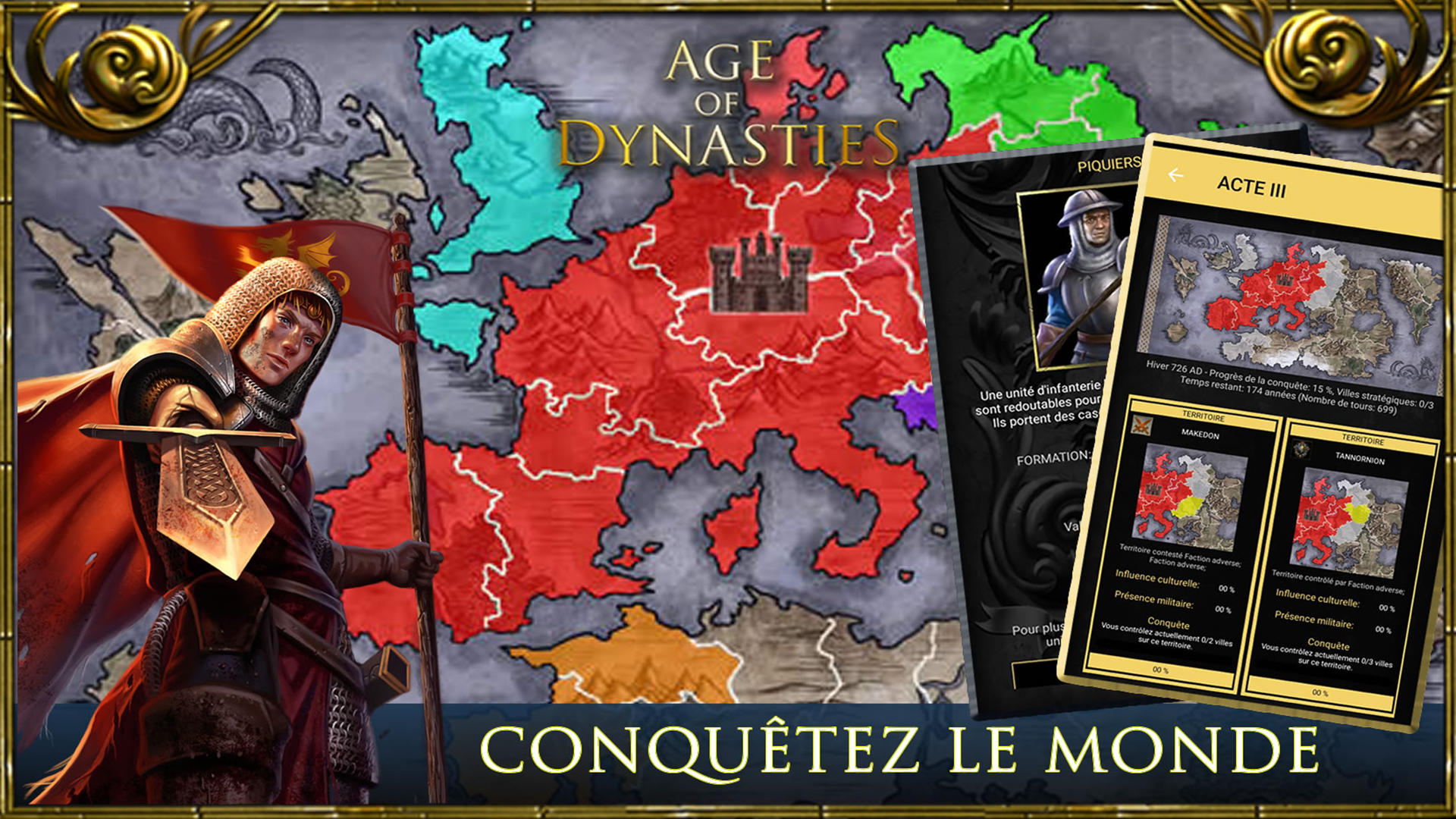 Screenshot 1 of Age of Dynasties: jeux de roi 4.1.2.0