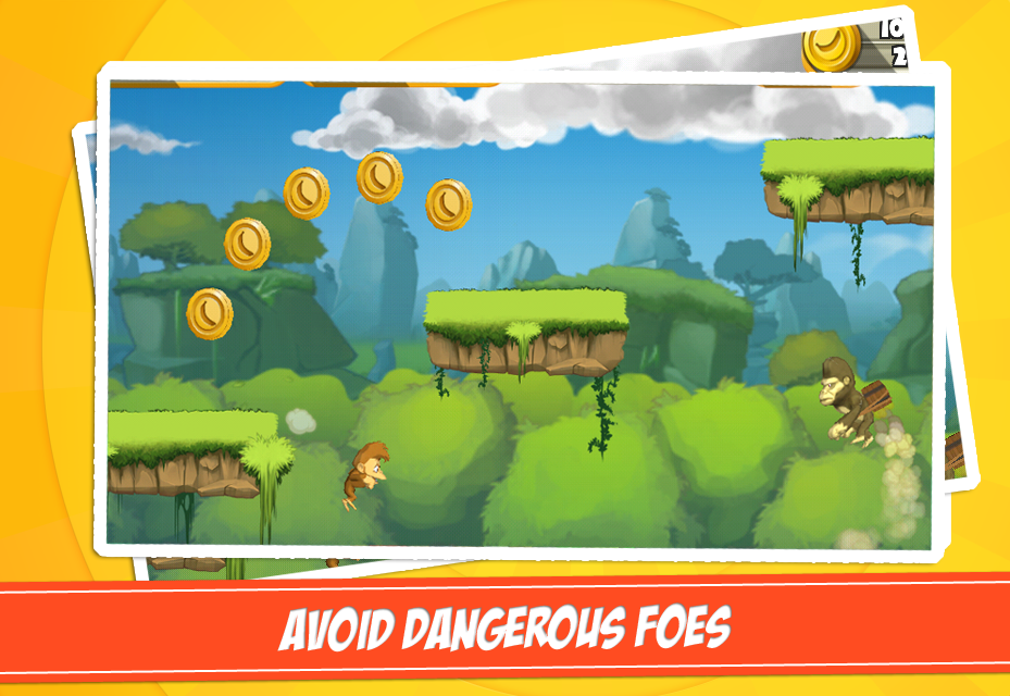 Monkey Mayhem Game Screenshot