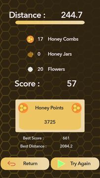 Скриншот игры Flicky Bee