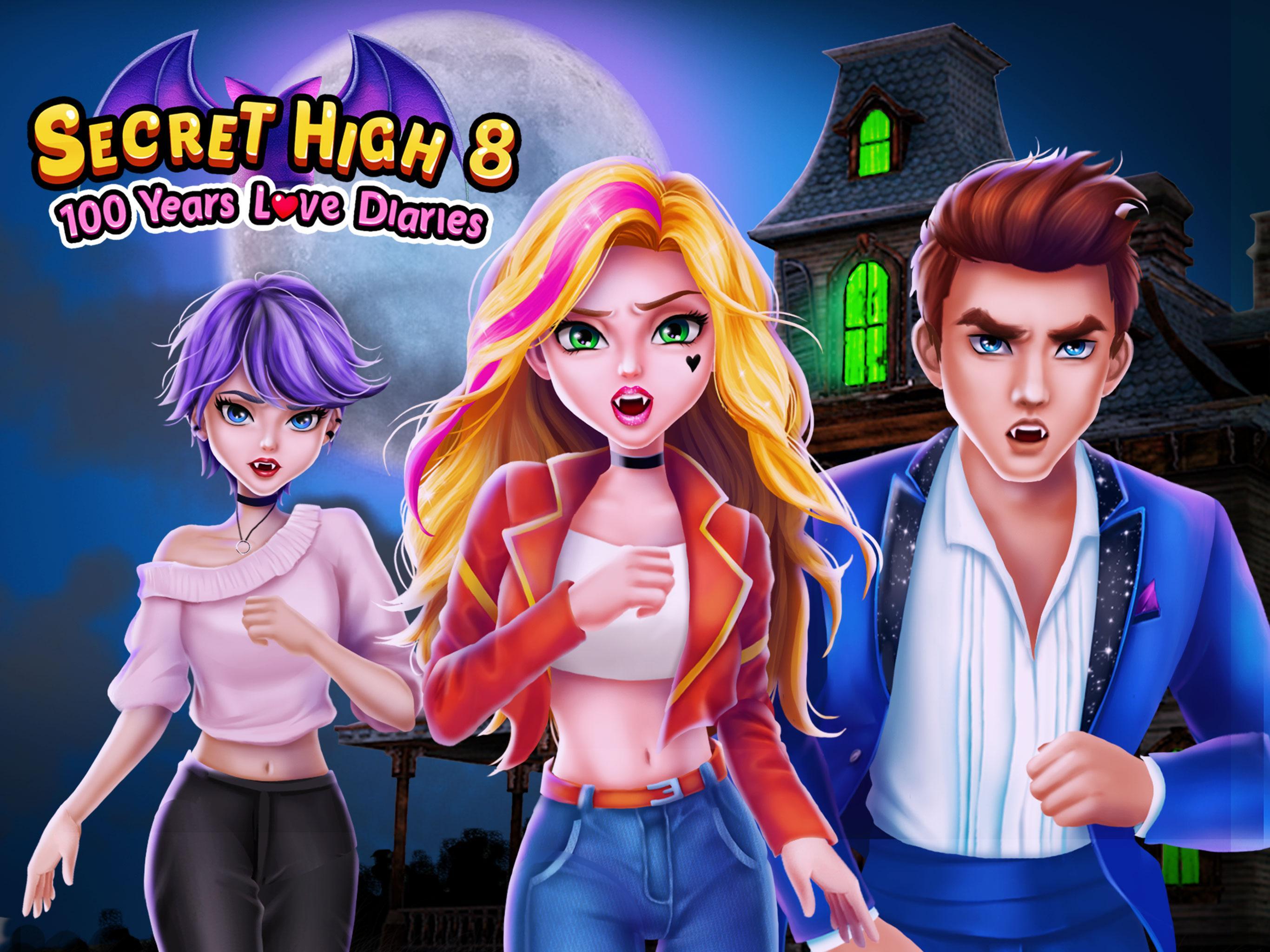 Secret High School Story Games Game Screenshot
