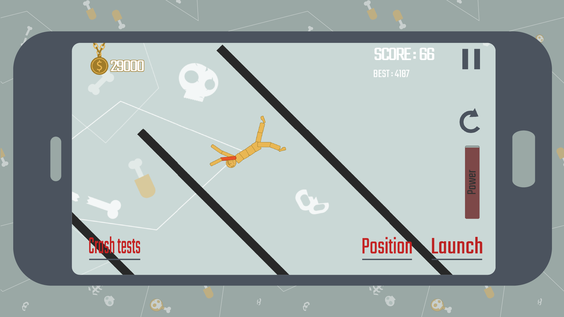 Stickman Destruction: Dismounting Game Screenshot