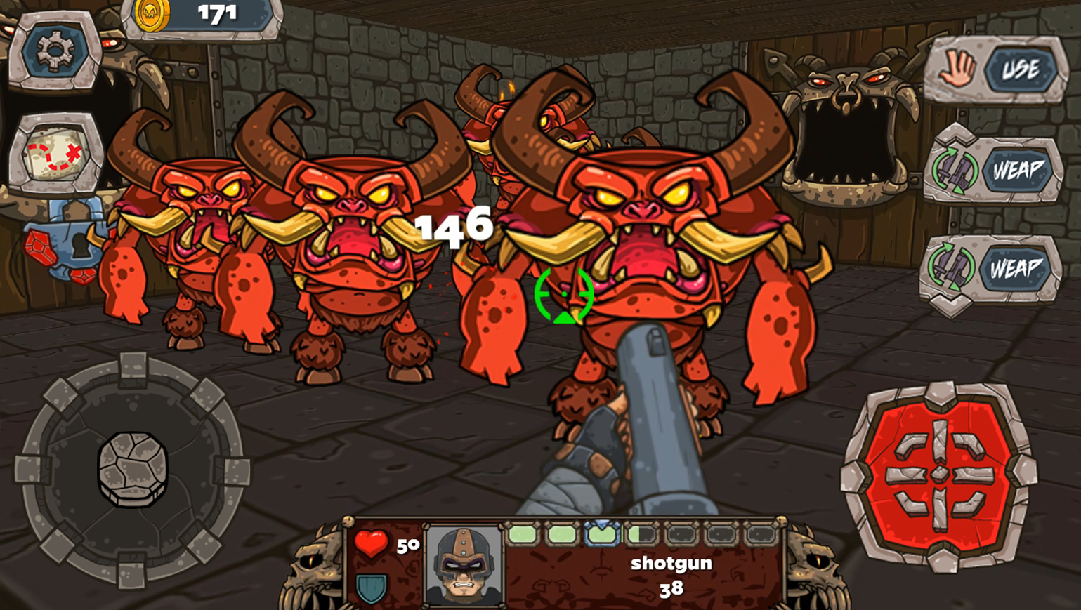 Screenshot 1 of Demon Blast - 2.5d na laro offline 