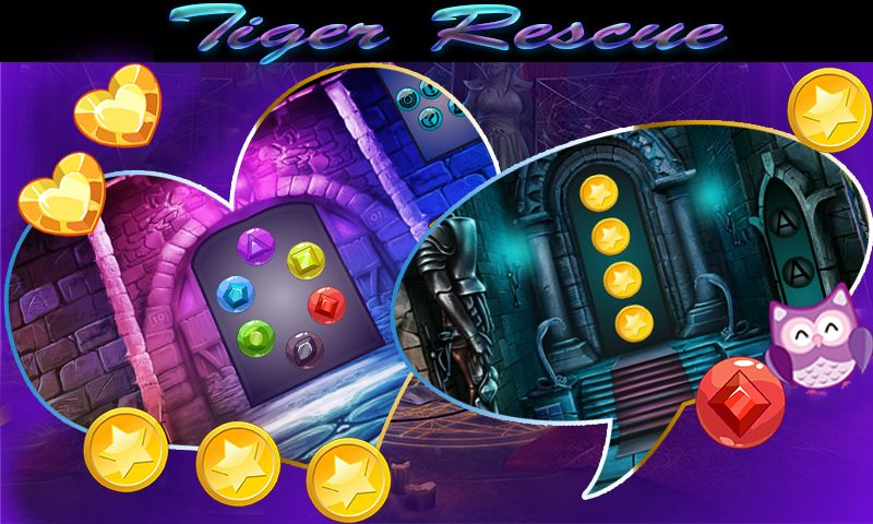 Best Escape Game -431- Tiger Rescue Game ภาพหน้าจอเกม