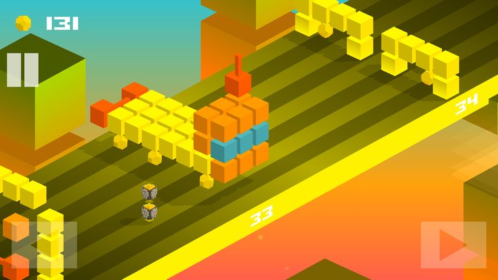 Screenshot 2 of CUBY ROAD - an endless runner. Almost endless. (Unreleased) 1.0