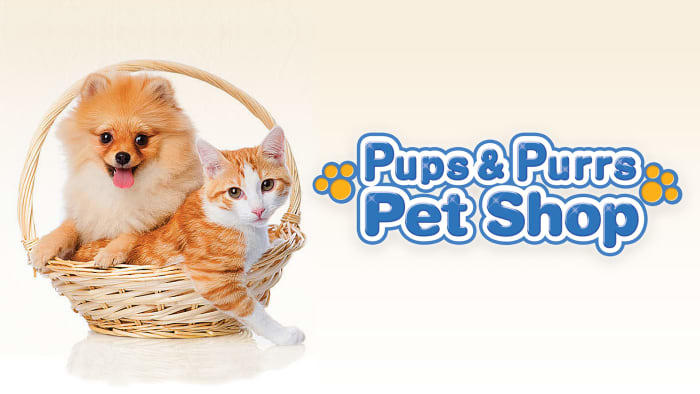 Banner of Pups & Purrs Pet Shop 