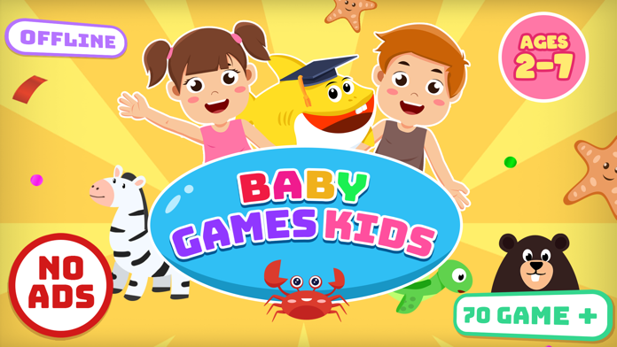 Screenshot 1 of Jogos para bebês, crianças - criança 