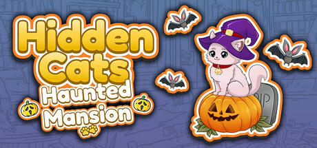 Banner of Hidden Cats - Haunted Mansion 