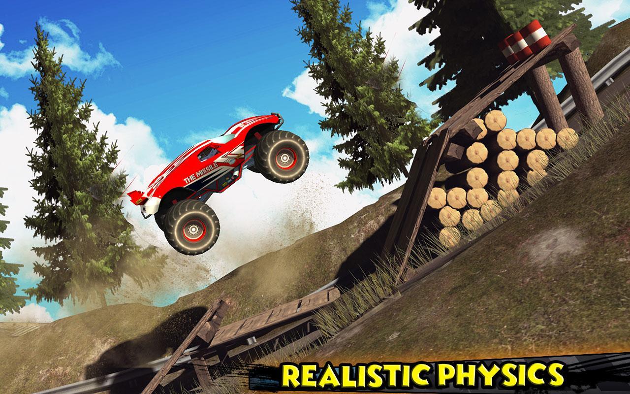 Monster Truck Rider 3D Game Screenshot
