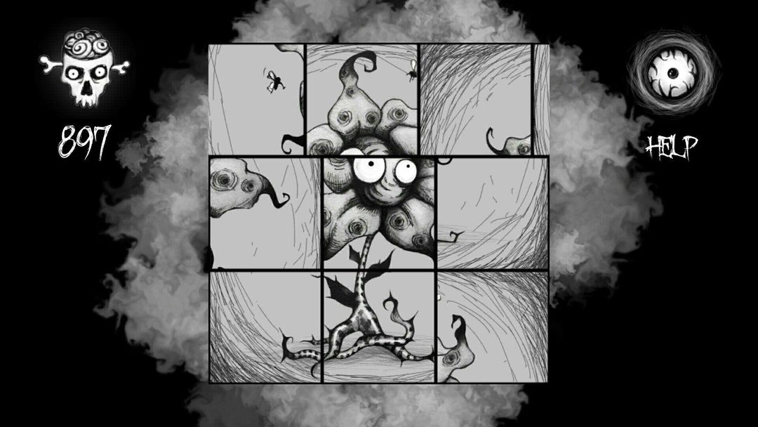 Screenshot of Monsters Gallery Puzzle