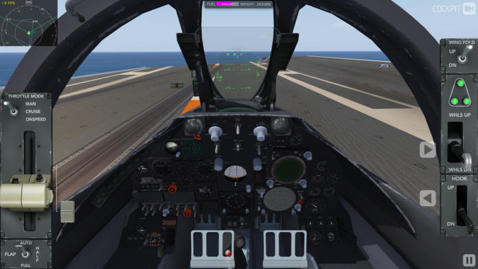 航母降落 - 舰载机模拟飞行 Game Screenshot