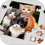 Icon of Cute Cats Jigsaw Puzzle