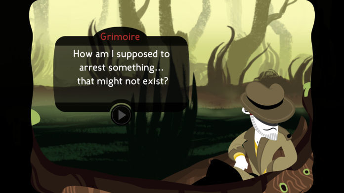 Screenshot of Detective Grimoire