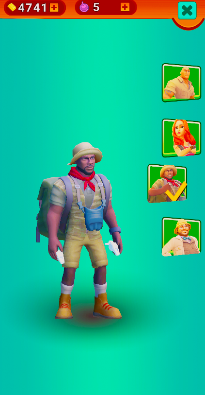 Screenshot of Subway Jumanji Super Run