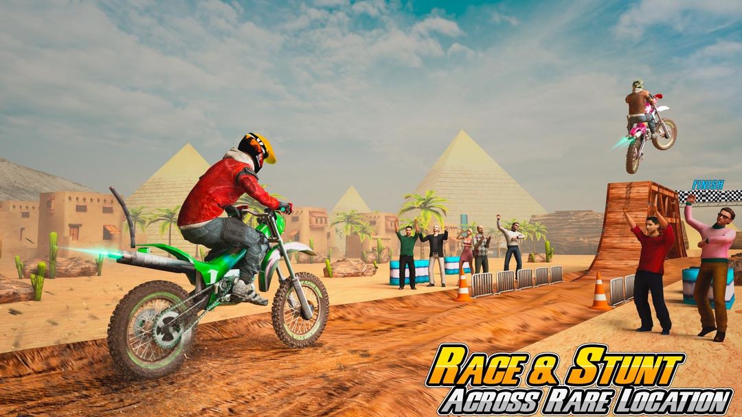 Sepeda Stunt Baru sepeda permainan- Permainan Baru screenshot game