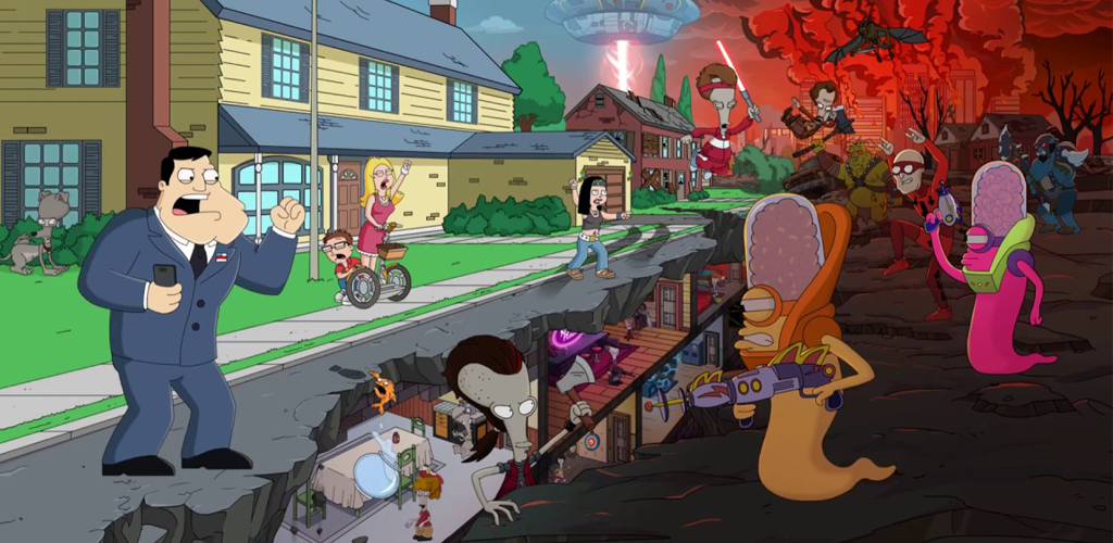 Banner of American Dad! Apocalypse Soon 