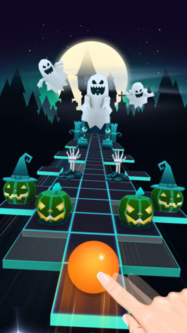 Screenshot of Rolling Sky Ball Game