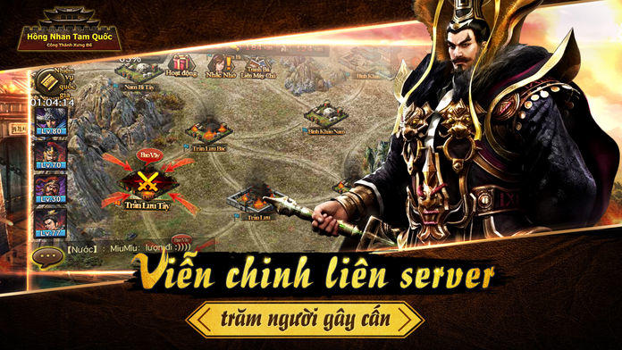 Hồng Nhan Tam Quốc Game Screenshot