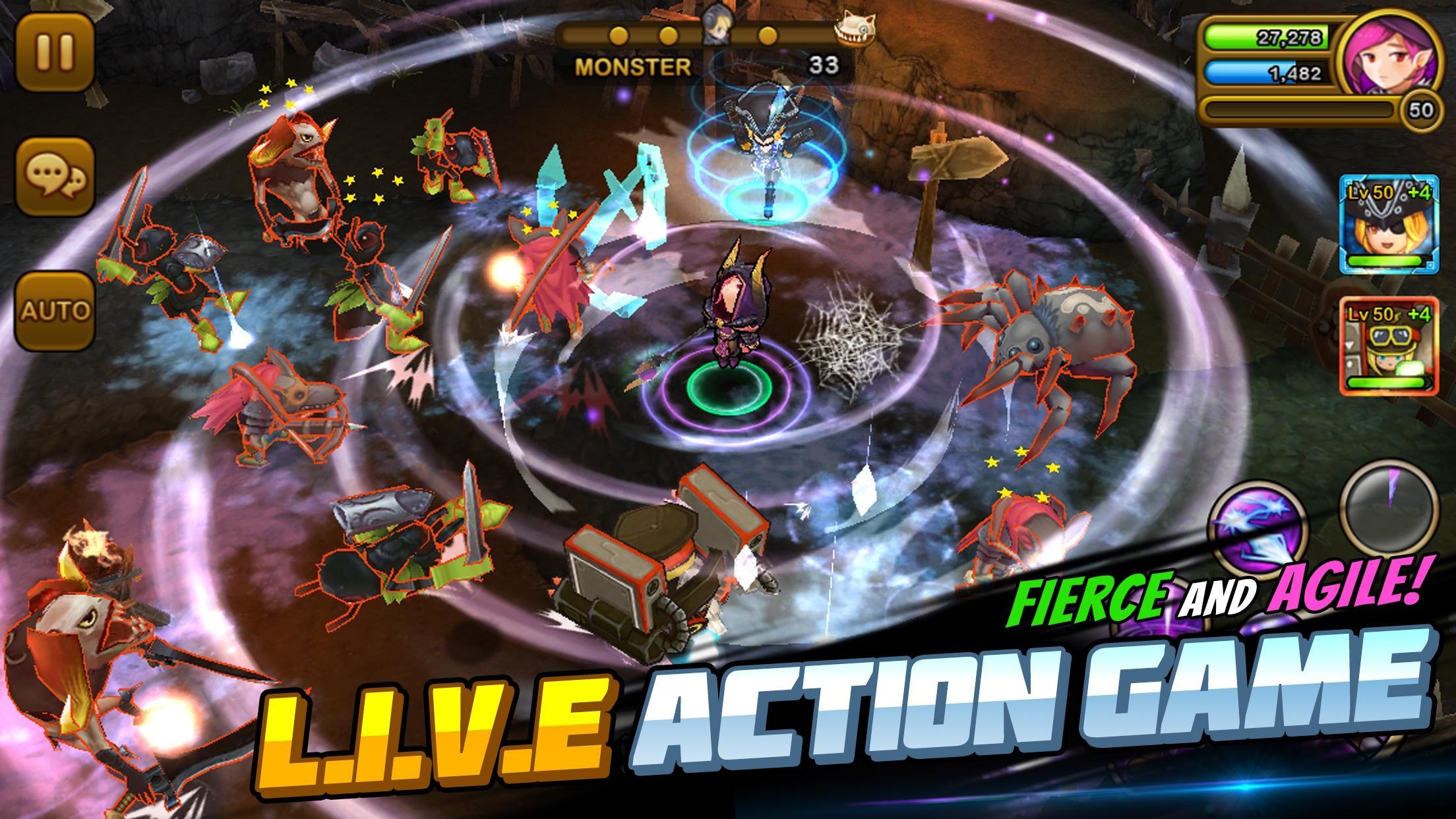 Cuplikan Layar Game Guardian Hunter: SuperBrawlRPG