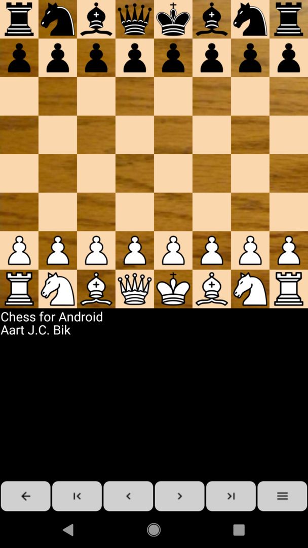 Chess for Android ภาพหน้าจอเกม