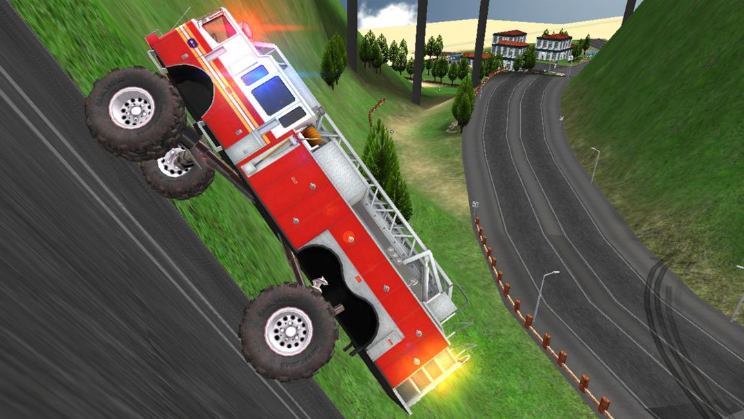 Monster Truck Driving Rally 게임 스크린 샷