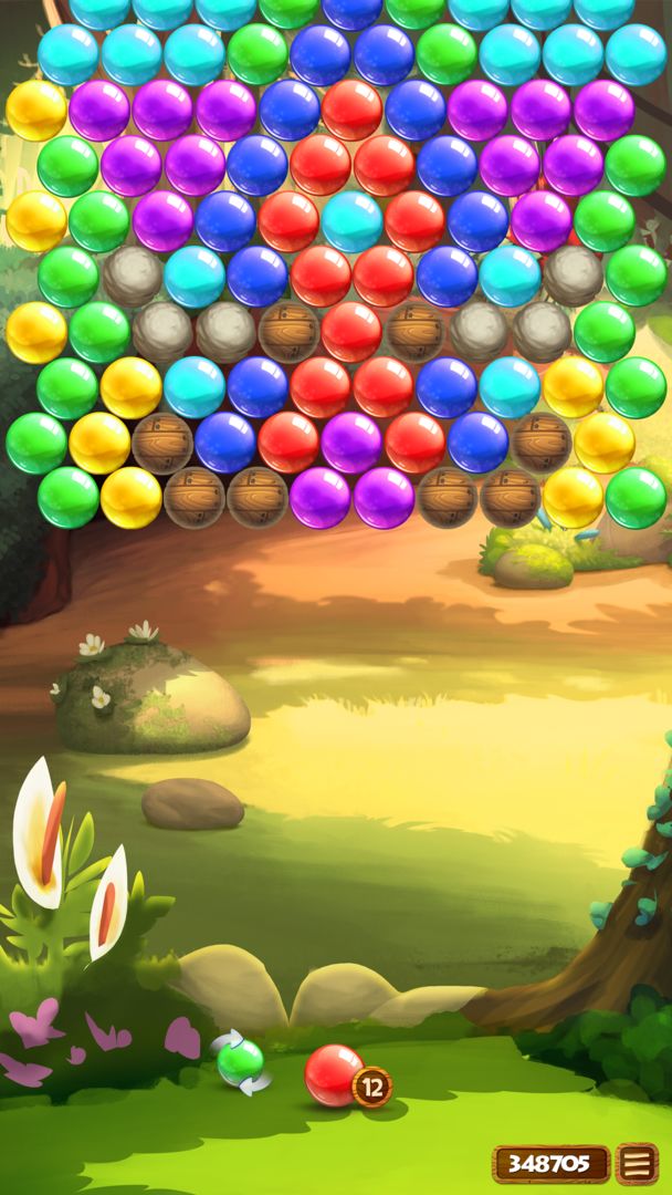 Screenshot of Forest Pop Bubble Shooter