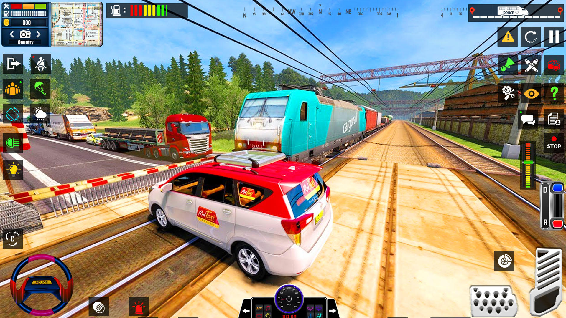 US Taxi Game 2023: Taxi Games ภาพหน้าจอเกม