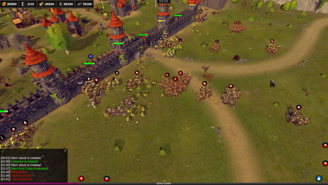 Screenshot of Warlords Under Siege - Prologue