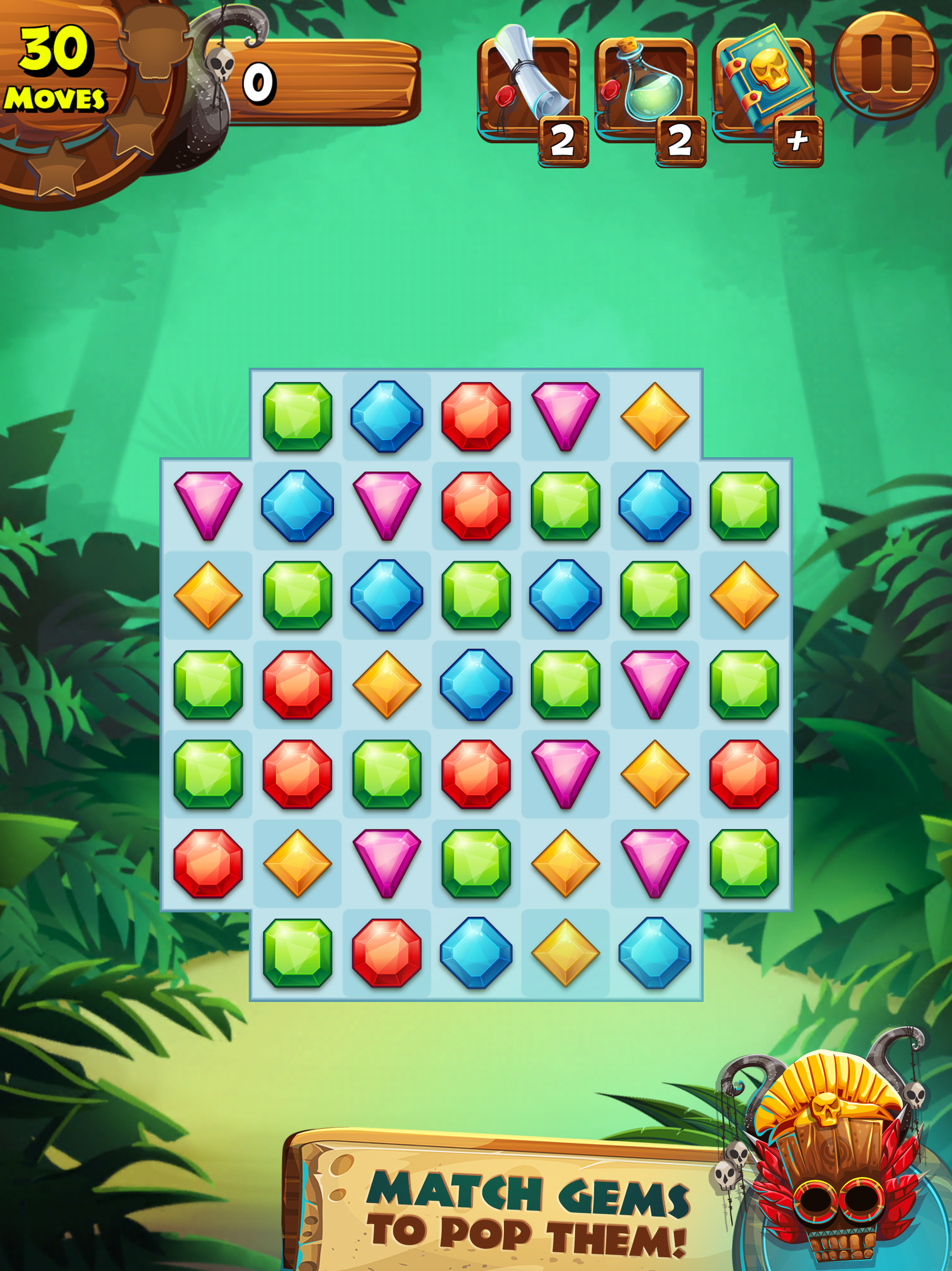 Jungle Mash Game Screenshot