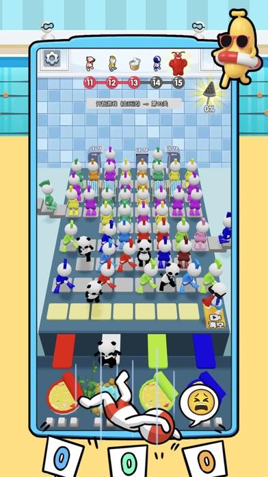 翻滚派对 - 跳水三消游戏 ภาพหน้าจอเกม