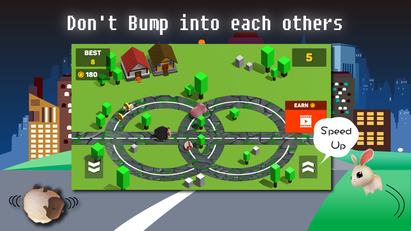 Animal City Crash Game Screenshot