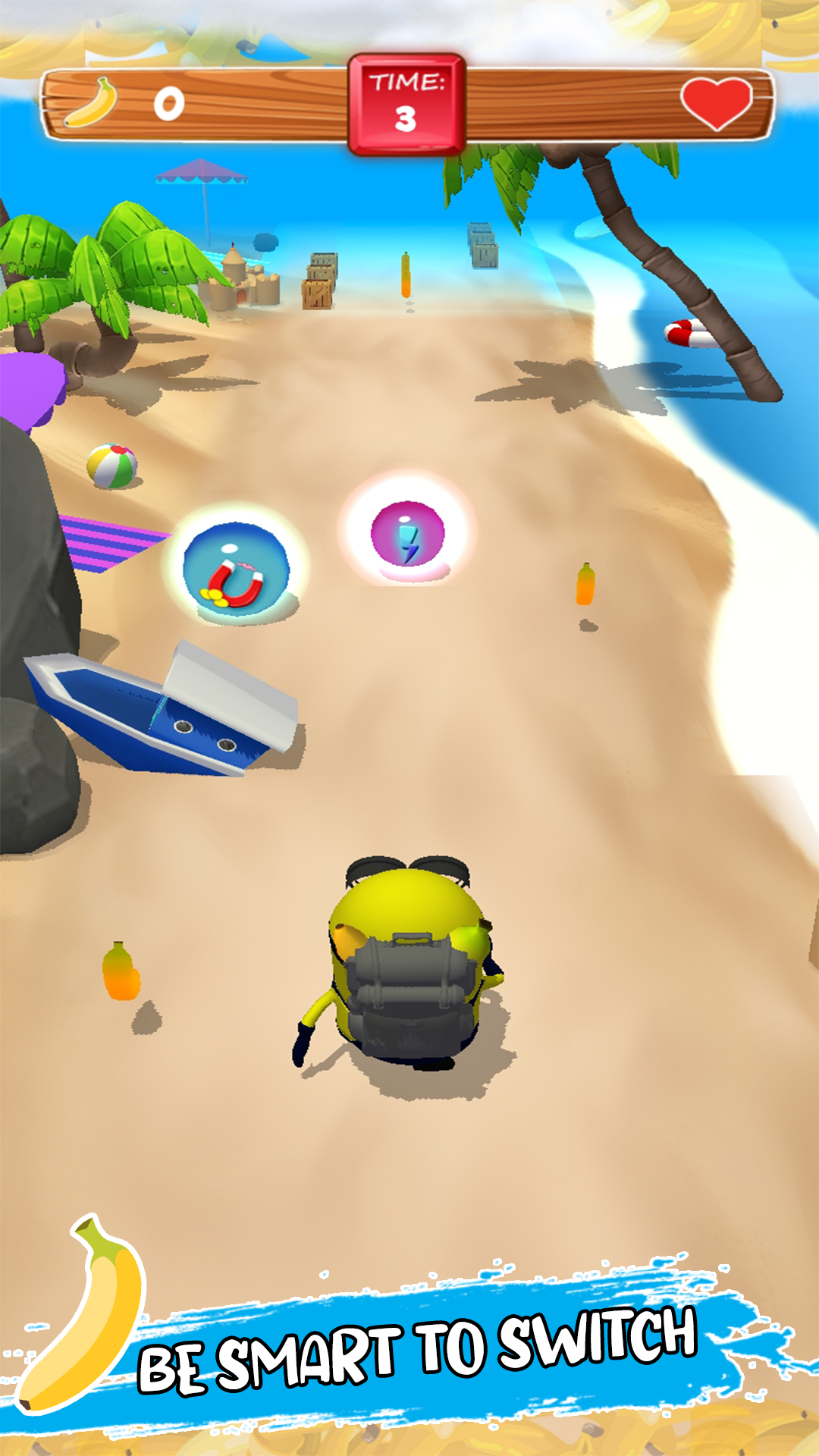 Banana Rush Run Game Screenshot