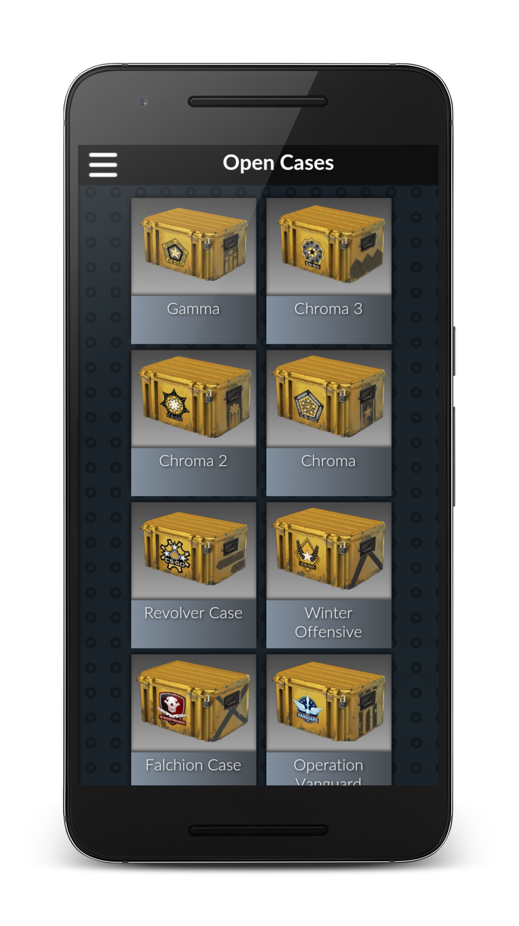 Case Opener Simulator Game Screenshot