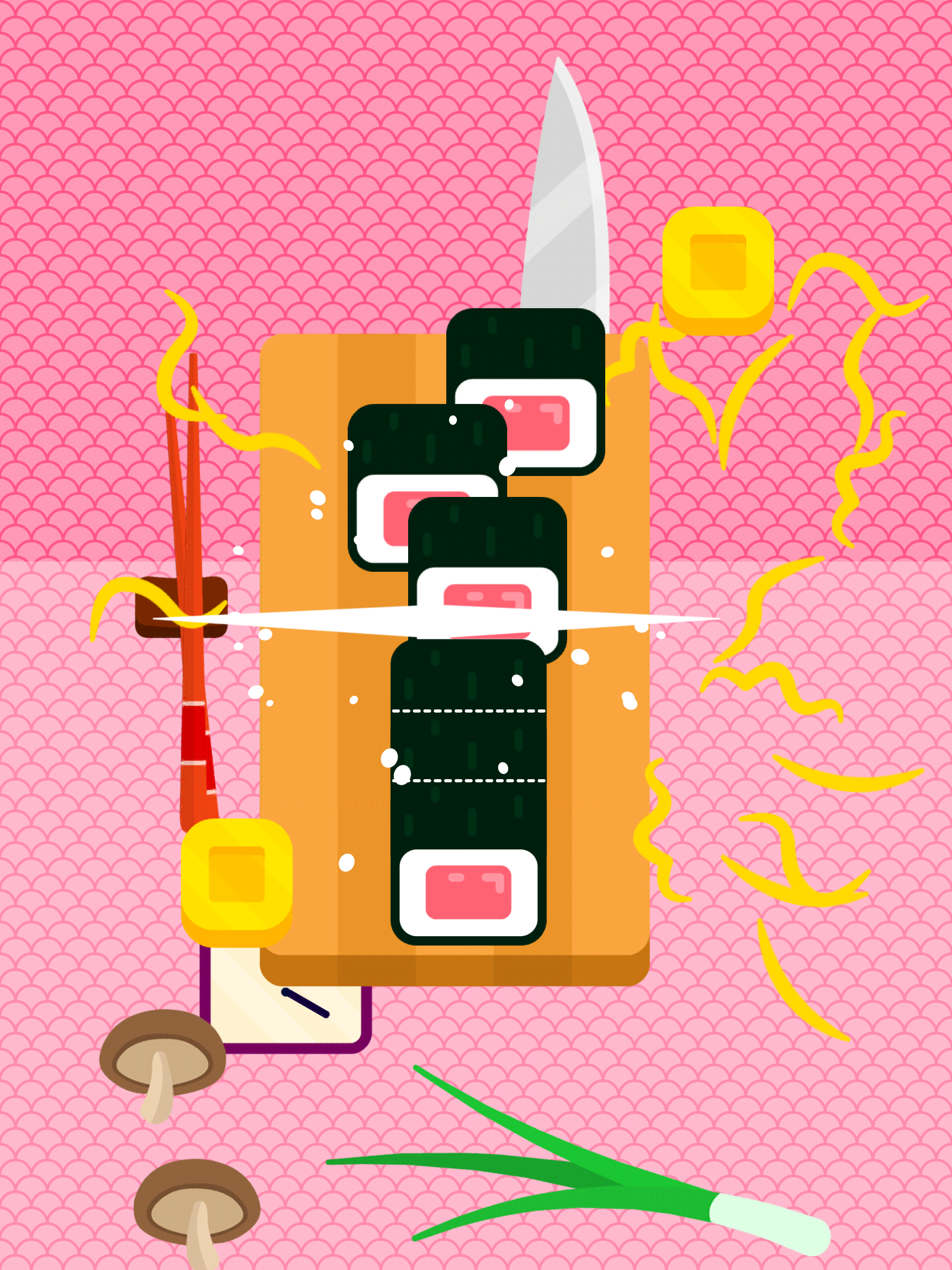 Slashy Sushi 게임 스크린샷