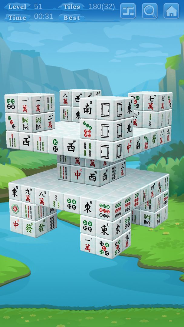 Stacker Mahjong 3D ภาพหน้าจอเกม