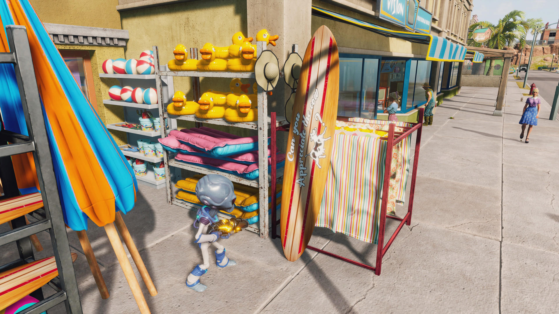 Screenshot of Destroy All Humans!