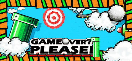 Banner of Game Over Please 