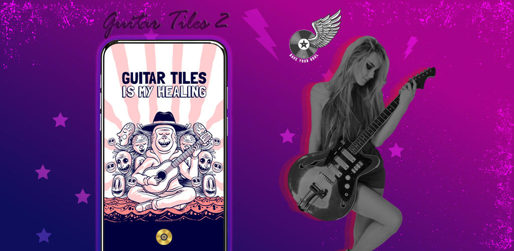  ภาพหน้าจอของวิดีโอ Guitar Tiles 2: Premium