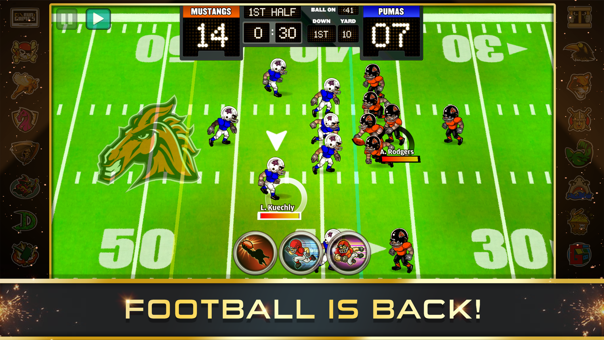 Football Heroes PRO 2017 screenshot game