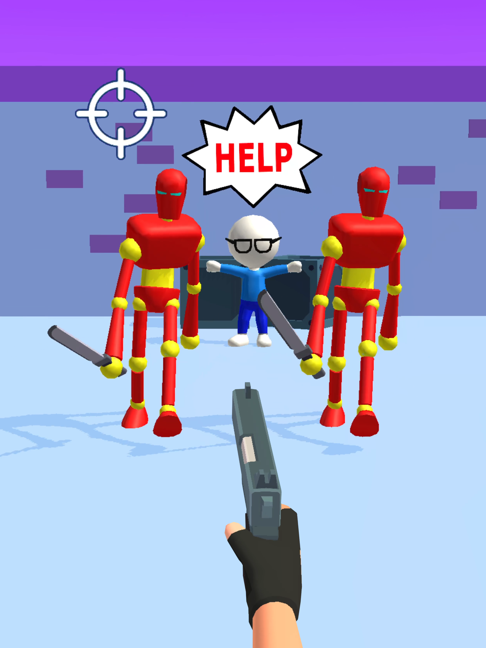 ガンマスター3D：撃ち落とせ ゲームのスクリーンショット