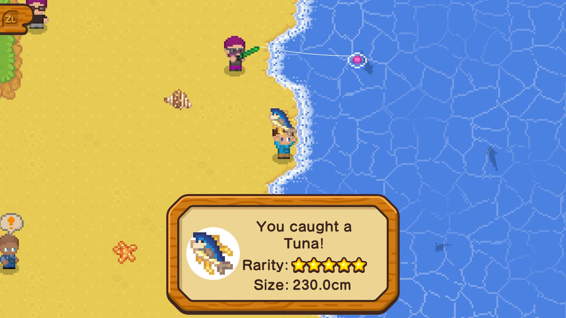 Cuplikan Layar Game Peaceful Fishing Story